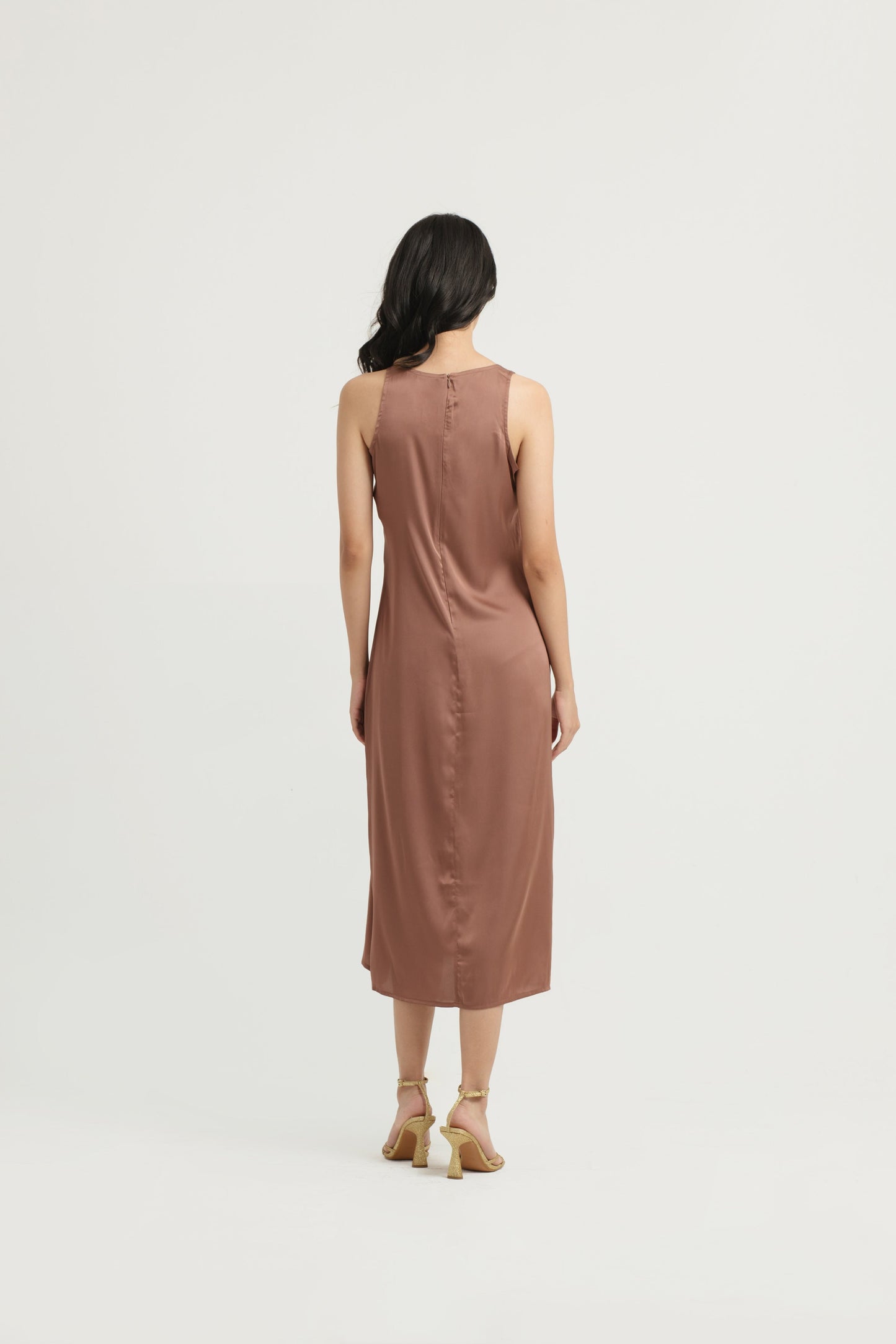 Bella Dress | Brown