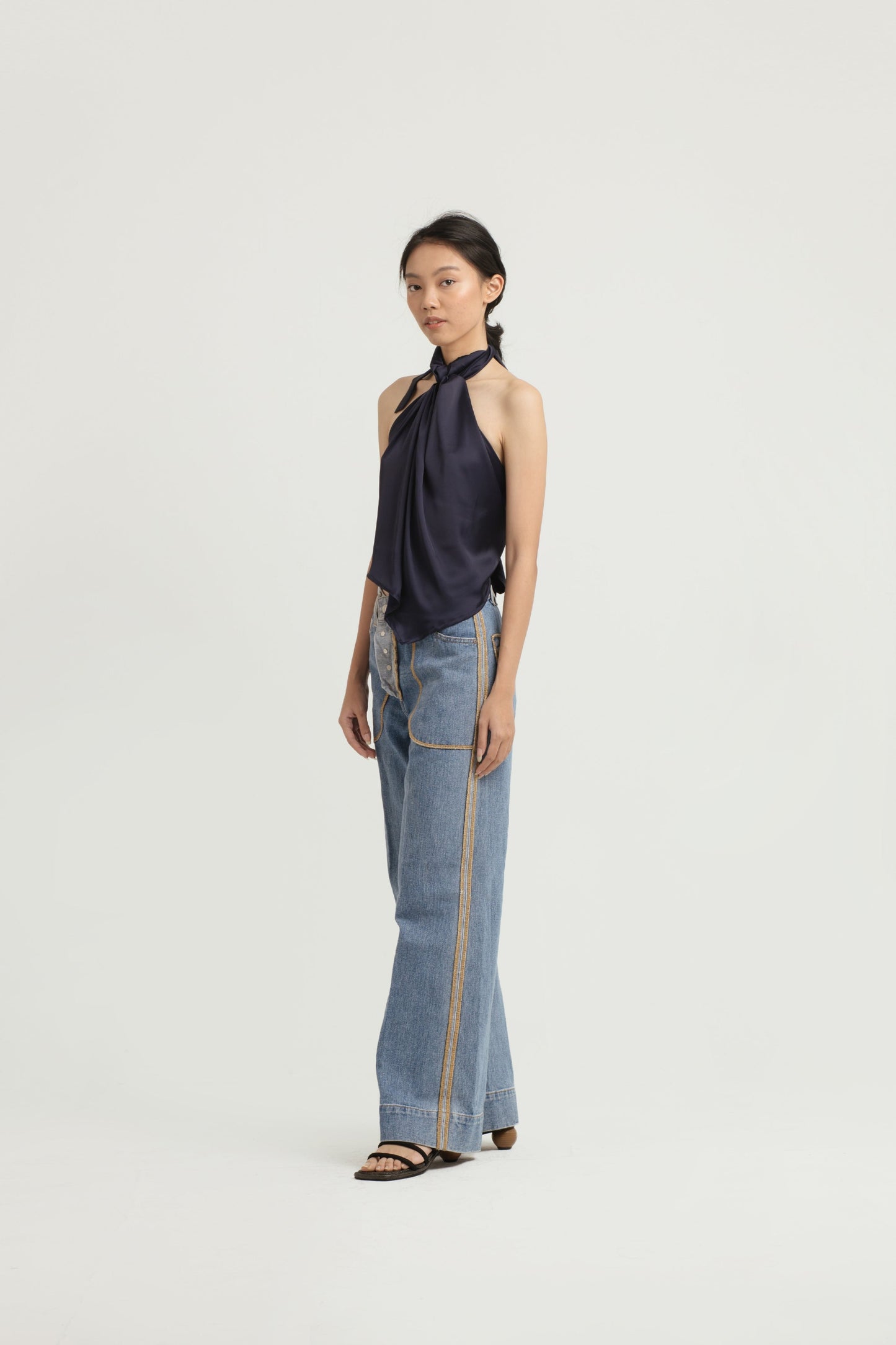 Capri Top | Navy