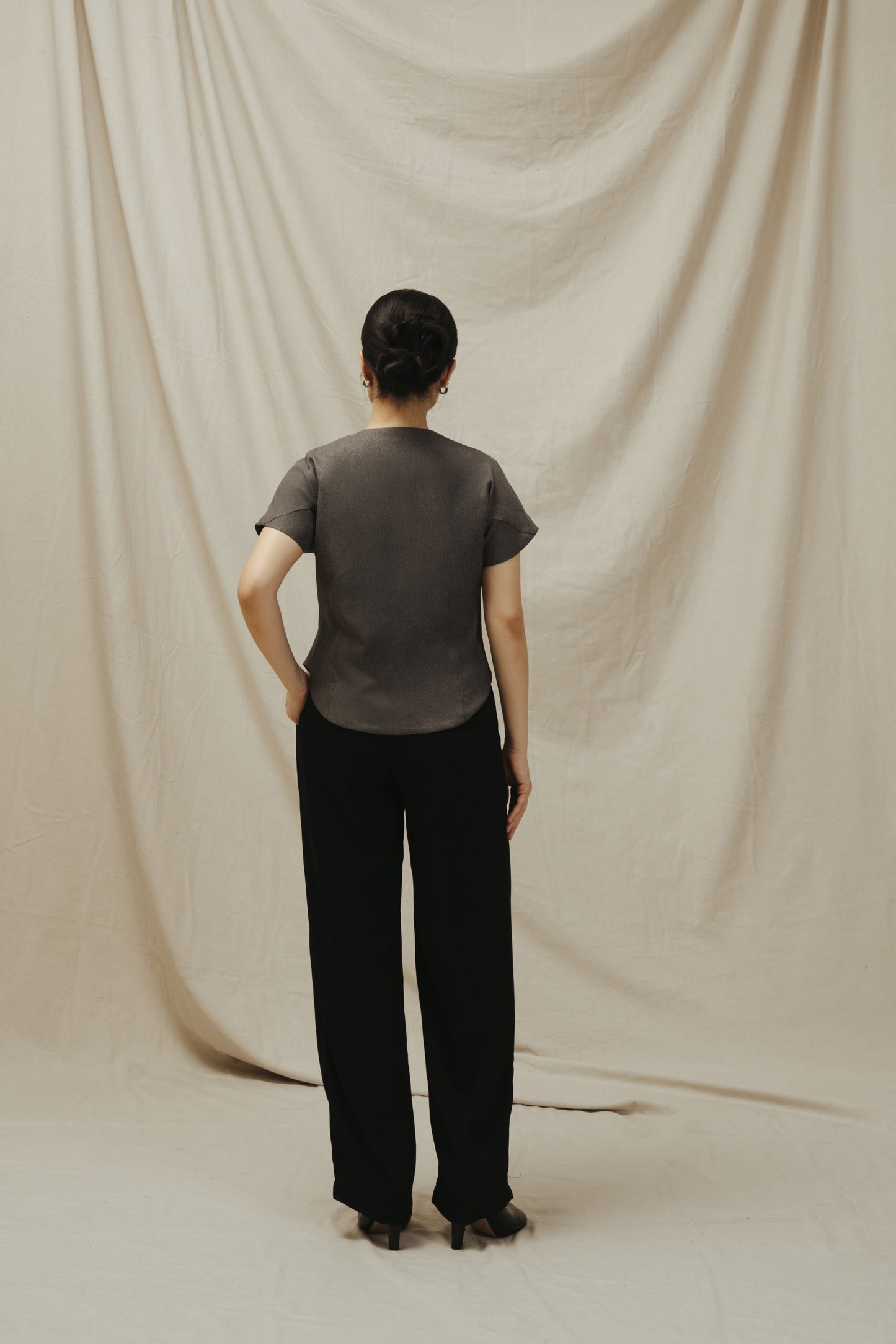 Cindy Top | Gray