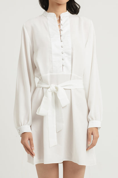 Charlotte Dress | White