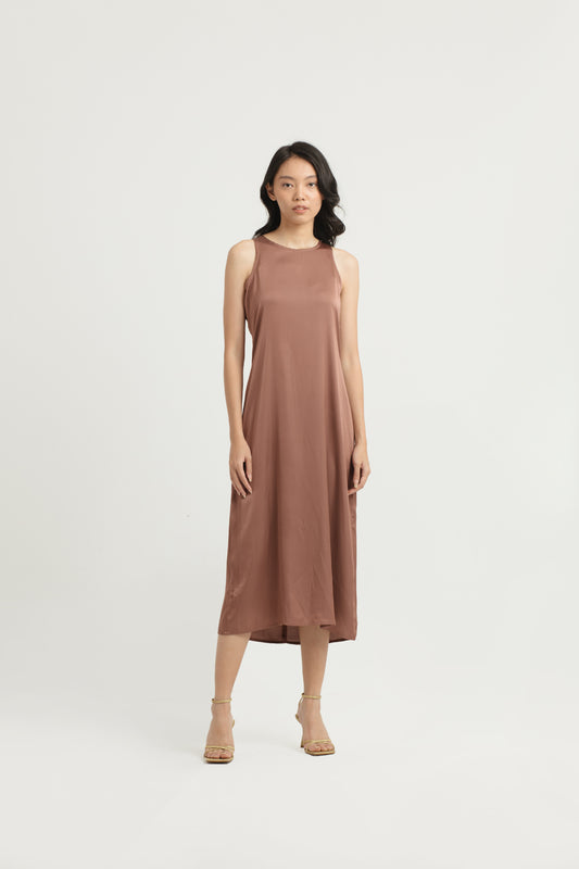 Bella Dress | Brown