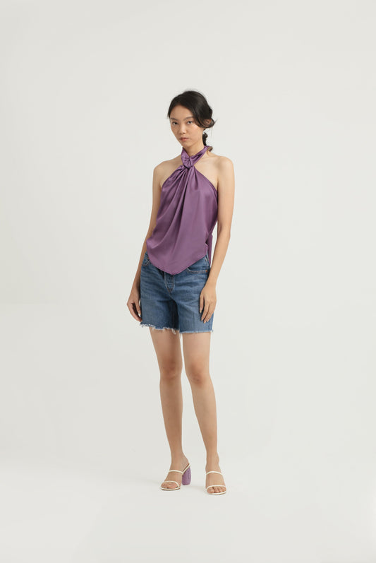 Capri Top | Purple