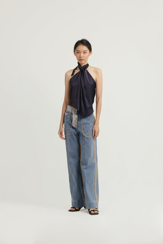 Capri Top | Navy